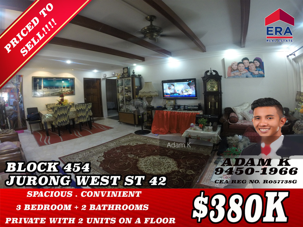 Blk 454 Jurong West Street 42 (Jurong West), HDB 4 Rooms #157006052